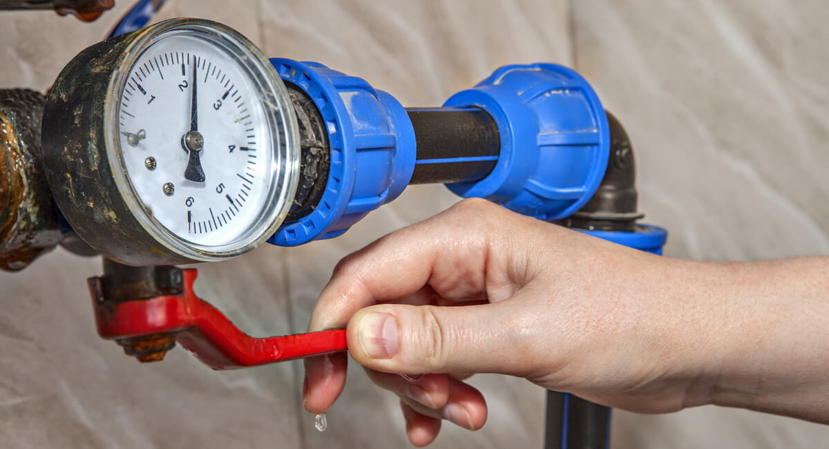 Locate the Main Water Shut-off Valve