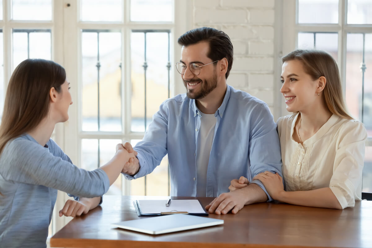 The buyer can show the seller that they're a good fit for the home